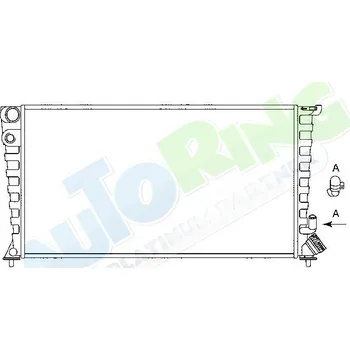 Chladič motoru Chladič vody CITROEN Berlingo (MF) 06.96-11.02 LP.0000.1638.21-167210 - DOPRAVA ZDARMA