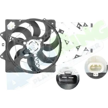 Ventilátor topení a klimatizace Ventilátor s krytem / úchytem - sahara FIAT Bravo (198) od 2007 LP.0000.2514.11-251411 - DOPRAVA ZDARMA