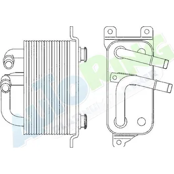 Chladič motoru Chladič oleje BMW 7 (E65,E66) 2005-11.08 LP.0000.2196.11-223355 - DOPRAVA ZDARMA