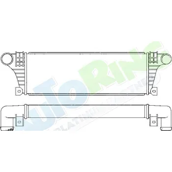 Chladič motoru Chladič vzduchu - intercooler IVECO Daily 1990-1999 LP.0000.1960.46-196046 - DOPRAVA ZDARMA