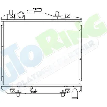 Chladič motoru Chladič vody KIA Pride (DA) 1990-2001 LP.0000.1710.83-171083 - DOPRAVA ZDARMA