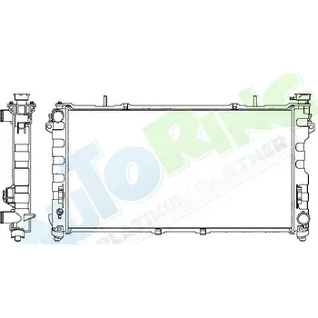 Chladič motoru Chladič vody CHRYSLER Voyager (RG,RS) 2000-2005 LP.0000.1632.26-170582 - DOPRAVA ZDARMA