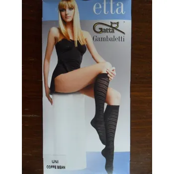 Dámské punčochy ETTA 08 20den-podkolenky Gatta (dámské vzorované podkolenky s elastanem)