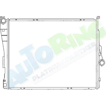 Chladič motoru Chladič vody BMW 3 (E46) Sedan, Kombi 10.01-05.05 LP.0000.1644.58-176792 - DOPRAVA ZDARMA