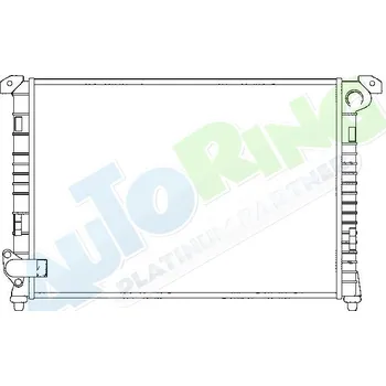 Chladič motoru Chladič vody MINI One i Cooper (R50,52,53) 05.01-06.07 LP.0000.1652.49-165249 - DOPRAVA ZDARMA