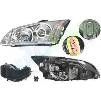 Přední světlomet Hlavní světlomet FORD Focus 2 (DAxx) 2005-2008 LA.0000.8507.73-56027 - DOPRAVA ZDARMA