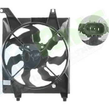 Ventilátor topení a klimatizace Ventilátor s krytem / úchytem - sahara HYUNDAI Accent (MC) 08.06-2010 LP.0000.2522.32-252232 - DOPRAVA ZDARMA