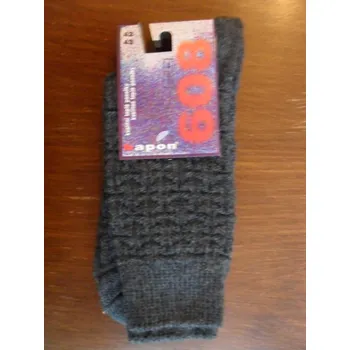 Pánské ponožky WINTR-pánské ponožky ŠTEPON tmavě šedé (pánské zimní vlněné ponožky)