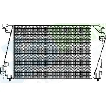 Chladič motoru Chladič vzduchu - intercooler CHRYSLER Voyager (GS,NS) 1996-2000 LP.0000.1927.99-192799 - DOPRAVA ZDARMA