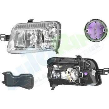 Přední světlomet Hlavní světlomet FIAT Panda (169) 08.03-2013 LA.0000.8490.64-52349 - DOPRAVA ZDARMA