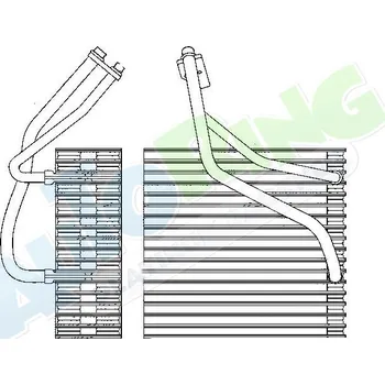 Výparník klimatizace Výparník klimatizace AUDI A3 (8L) 1996-2000 LP.0000.2863.55-286428 - DOPRAVA ZDARMA