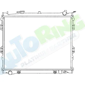 Chladič motoru Chladič vody MAZDA MPV (LV) 09.88-2000 LP.0000.1727.83-172783 - DOPRAVA ZDARMA