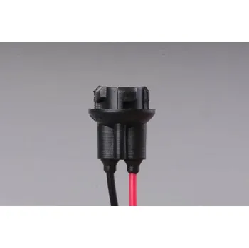 Autožárovka patice pro žárovku T10 max. 3W gumová se 4 zámky (patice pro celoskleněnky s paticí W2,1x9,5d)