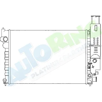 Chladič motoru Chladič vody CITROEN XM (Y3,Y4) i Kombi 1989-2001 LP.0000.1627.52-162752 - DOPRAVA ZDARMA
