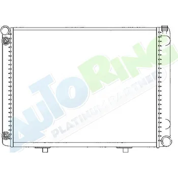 Chladič motoru Chladič vody MERCEDES 190 (W201) 09.82-07.93 LP.0000.1632.19-163219 - DOPRAVA ZDARMA