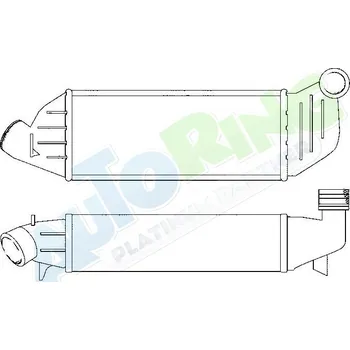 Chladič motoru Chladič vzduchu - intercooler FORD Mondeo (GBP,BNP) 1993-07.96 LP.0000.1939.58-193958 - DOPRAVA ZDARMA