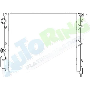 Chladič motoru Chladič vody RENAULT Express i Rapid (F,G40) 06.85-02.98 LP.0000.1727.17-179918 - DOPRAVA ZDARMA