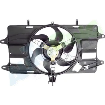 Ventilátor topení a klimatizace Ventilátor s krytem / úchytem - sahara FIAT Doblo (119,233) 2001-2006 LP.0000.2560.26-256026 - DOPRAVA ZDARMA