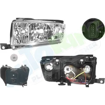 Přední světlomet Hlavní světlomet SKODA Fabia (6Y) 2000-2007 LA.0000.8701.72-53537 - DOPRAVA ZDARMA