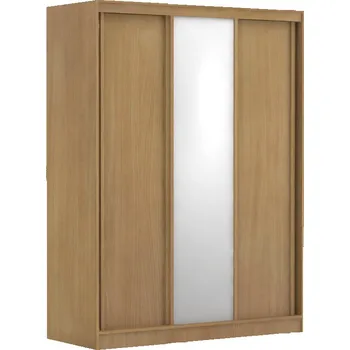 Šatní skříň Skříň Rea Atlanta 2 150cm - Skříň třídvéřová se zrcadlem