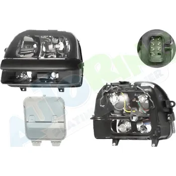 Přední světlomet Hlavní světlomet FIAT Doblo (119,233) 2001-2006 LA.0000.8486.88-51931 - DOPRAVA ZDARMA