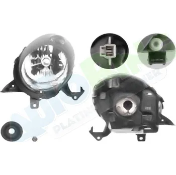 Přední světlomet Hlavní světlomet NISSAN Micra (K12) 2003-10.10 LA.0000.8622.64-52278 - DOPRAVA ZDARMA