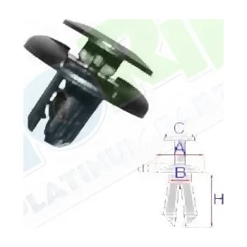 Auto-moto Úchytka HONDA CRV (RD) 2002-2005 LA.0000.8530.05-98071 - DOPRAVA ZDARMA