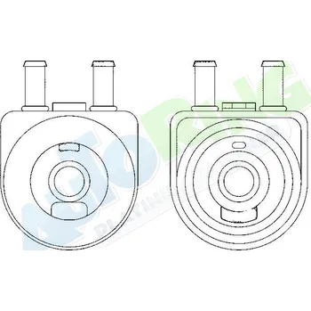 Chladič motoru Chladič oleje CITROEN Xsara Picasso (N68) 1999-2011 LP.0000.2189.56-221202 - DOPRAVA ZDARMA