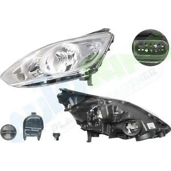 Přední světlomet Hlavní světlomet FORD C-max od 2011 LA.0000.8514.17-57470 - DOPRAVA ZDARMA