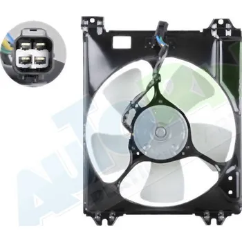 Ventilátor topení a klimatizace Ventilátor s krytem / úchytem - sahara FIAT Sedici (FY,GY) od 2006 LP.0000.2531.35-253135 - DOPRAVA ZDARMA