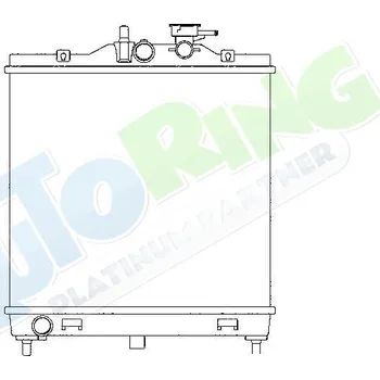 Chladič motoru Chladič vody KIA Picanto (SA) 2008-05.11 LP.0000.1693.41-184896 - DOPRAVA ZDARMA