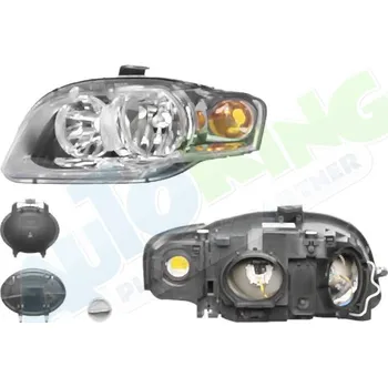 Přední světlomet Hlavní světlomet AUDI A4 (B7) 2005-2008 LA.0000.8404.24-56044 - DOPRAVA ZDARMA