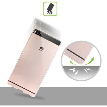 Pouzdro na mobilní telefon Silikonový obal na mobil Huawei Y6 / Huawei Y6 DUAL SIM HEAD CASE čirý (Kryt, pouzdro gelové HEAD CASE na mobil Huawei Y6 / Huawei Y6 DUAL SIM čistý průhledný vzor)