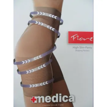 Kalhotky HIGH SLIM PANTY-kalhotky Fiore black(černé) 2-S (stahovací kalhotky)