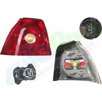 Zadní světlomet Zadní světlo VOLKSWAGEN Golf 5 (1K) 09.03-04.09 LA.0000.8749.47-3697 - DOPRAVA ZDARMA