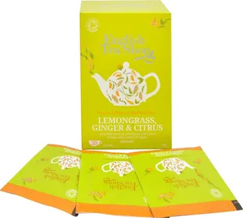Čaj English Tea Shop Čaj Citrónová tráva, zázvor & citrusy 20 sáčků