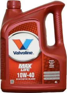 Motorový olej Valvoline Maxlife 10W40 4 l
