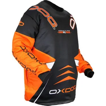 Míčový sport Oxdog Vapor Senior brankářský dres černá-oranžová