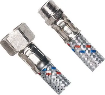 Sprchová hadice Sapho Flexibillní nerezová hadice FxM 3/8" × 3/8"