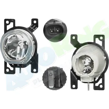 Mlhový světlomet Přední mlhovka FIAT Doblo (152,263) od 2010 LA.0000.8488.63-12087 - DOPRAVA ZDARMA