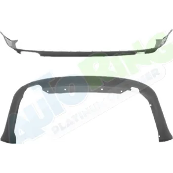 Nárazník Spoiler nárazníku zadního SKODA Octavia 2 (1Z3/1Z5) od 2004, kombi od 2005 LA.0000.8696.12-48355 - DOPRAVA ZDARMA