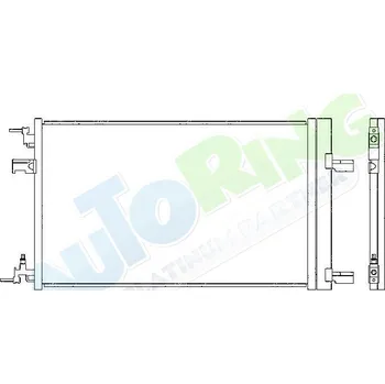 Výparník klimatizace Chladič klimatizace OPEL Astra J od 08.2009 LP.0000.1509.51-150996 - DOPRAVA ZDARMA
