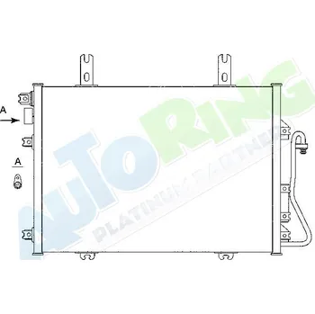 Výparník klimatizace Chladič klimatizace RENAULT Kangoo (KC,FC) 1998-2003 LP.0000.1460.20-146020 - DOPRAVA ZDARMA
