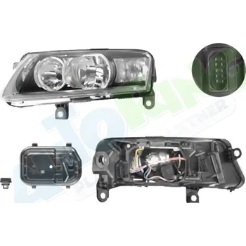 Přední světlomet Hlavní světlomet AUDI A6 (C6) 2009-2011 LA.0000.8413.23-57058 - DOPRAVA ZDARMA