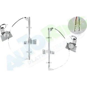 Stahovačka okna Mechanismus stahování oken elektrické NISSAN Micra (K12) 2003-10.10 LA.0000.8616.00-83988 - DOPRAVA ZDARMA