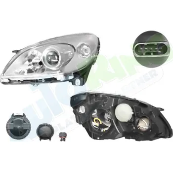 Přední světlomet Hlavní světlomet MERCEDES B Class (W245) 04.05-07.11 LA.0000.8584.83-56178 - DOPRAVA ZDARMA