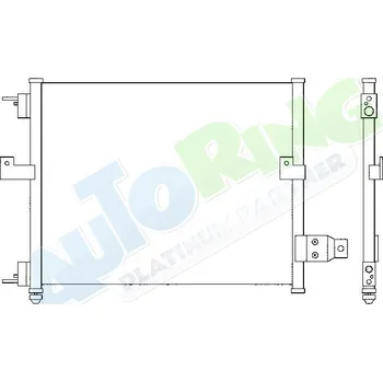 Výparník klimatizace Chladič klimatizace HYUNDAI Atos Prime (MX) od 2004 LP.0000.1458.00-155814 - DOPRAVA ZDARMA