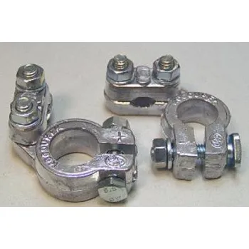 Auto elektroinstalace Akusvorka minus pól do 90mm2 olověná (Akumulátorová svorka minus pól olověná)