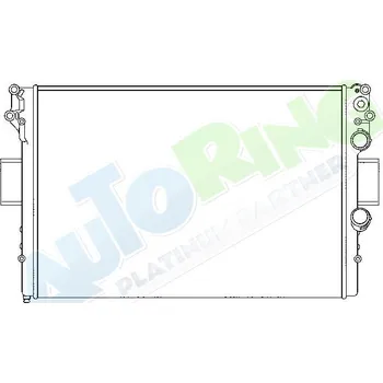 Chladič motoru Chladič vody IVECO Daily 1999 - 03.06 LP.0000.1670.67-167067 - DOPRAVA ZDARMA