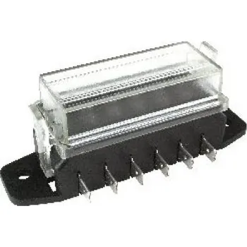 Autopojistky Pojistková skříň na 6 pojistek ATO boční vývody (MTA 0100600)